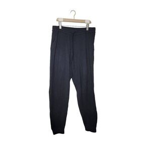 The White Company Pants Size Large Cotton Cashmere Charcoal Joggers